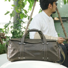 โหลดรูปภาพลงในเครื่องมือใช้ดูของ Gallery กระเป๋าหนังผู้ชาย/กระเป๋าหนังเดินทาง สีน้ำตาล รุ่น B-CBR-8920