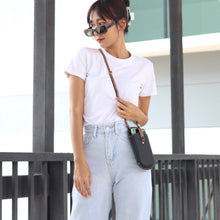 โหลดรูปภาพลงในเครื่องมือใช้ดูของ Gallery กระเป๋าหนังผู้หญิง /กระเป๋าหนังสะพายข้างผู้หญิง สี ดำ รุ่น B-BK-5193 Grace