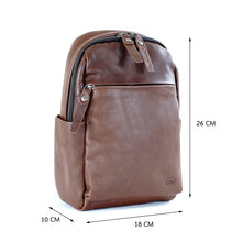 โหลดรูปภาพลงในเครื่องมือใช้ดูของ Gallery กระเป๋าหนังผู้ชาย/กระเป๋าหนังคาดอกผู้ชาย สีน้ำตาล รุ่น B-CBR-2249