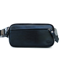 โหลดรูปภาพลงในเครื่องมือใช้ดูของ Gallery กระเป๋าหนังผู้ชาย/กระเป๋าหนังคาดอกผู้ชาย สีดำ รุ่น B-BK-8318