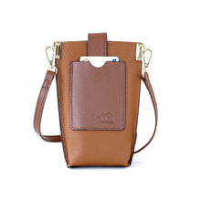 โหลดรูปภาพลงในเครื่องมือใช้ดูของ Gallery กระเป๋าหนังผู้หญิง /กระเป๋าหนังสะพายข้างผู้หญิง สีน้าตาล รุ่น B-LBR-8820 Lily
