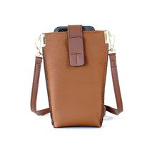 โหลดรูปภาพลงในเครื่องมือใช้ดูของ Gallery กระเป๋าหนังผู้หญิง /กระเป๋าหนังสะพายข้างผู้หญิง สีน้าตาล รุ่น B-LBR-8820 Lily