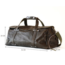 โหลดรูปภาพลงในเครื่องมือใช้ดูของ Gallery กระเป๋าหนังผู้ชาย/กระเป๋าหนังเดินทาง สีน้ำตาล รุ่น B-CBR-8920