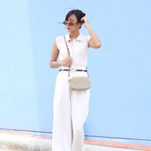 โหลดรูปภาพลงในเครื่องมือใช้ดูของ Gallery กระเป๋าหนังผู้หญิง /กระเป๋าหนังสะพายข้างผู้หญิง สีเบจ รุ่น B-BEI-125 Ava