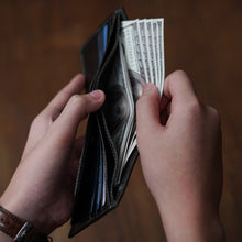 โหลดรูปภาพลงในเครื่องมือใช้ดูของ Gallery กระเป๋าสตางค์หนังแท้