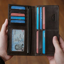 โหลดรูปภาพลงในเครื่องมือใช้ดูของ Gallery กระเป๋าสตางค์หนังแท้