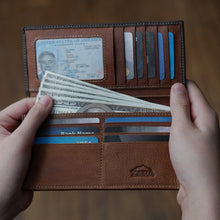 โหลดรูปภาพลงในเครื่องมือใช้ดูของ Gallery กระเป๋าสตางค์หนังแท้