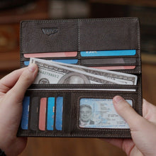 โหลดรูปภาพลงในเครื่องมือใช้ดูของ Gallery กระเป๋าสตางค์หนังแท้