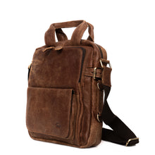 โหลดรูปภาพลงในเครื่องมือใช้ดูของ Gallery กระเป๋าหนังผู้ชาย/กระเป๋าหนังสะพายข้างผู้ชาย สีนํ้าตาล รุ่น B-LBR-1115