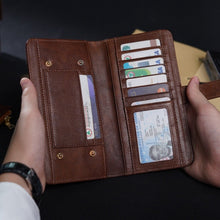 โหลดรูปภาพลงในเครื่องมือใช้ดูของ Gallery กระเป๋าสตางค์หนังแท้