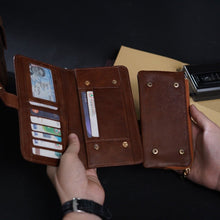 โหลดรูปภาพลงในเครื่องมือใช้ดูของ Gallery กระเป๋าสตางค์หนังแท้