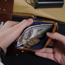 โหลดรูปภาพลงในเครื่องมือใช้ดูของ Gallery กระเป๋าสตางค์หนังแท้