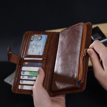 โหลดรูปภาพลงในเครื่องมือใช้ดูของ Gallery กระเป๋าสตางค์หนังแท้