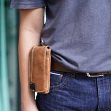 โหลดรูปภาพลงในเครื่องมือใช้ดูของ Gallery กระเป๋าหนังแท้ผู้ชาย/กระเป๋าโทรศัพท์หนังแท้ รุ่น B-LBR-1268