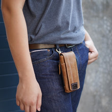 โหลดรูปภาพลงในเครื่องมือใช้ดูของ Gallery กระเป๋าหนังแท้ผู้ชาย/กระเป๋าโทรศัพท์หนังแท้ รุ่น B-LBR-1268