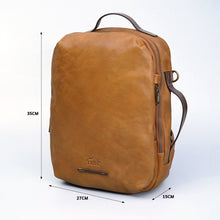 โหลดรูปภาพลงในเครื่องมือใช้ดูของ Gallery กระเป๋าเป้หนังผู้ชาย