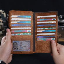 โหลดรูปภาพลงในเครื่องมือใช้ดูของ Gallery กระเป๋าสตางค์หนังแท้