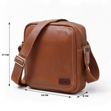 โหลดรูปภาพลงในเครื่องมือใช้ดูของ Gallery กระเป๋าหนังสะพายข้างผู้ชาย