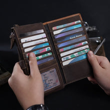 โหลดรูปภาพลงในเครื่องมือใช้ดูของ Gallery กระเป๋าสตางค์หนังแท้