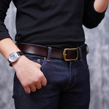 โหลดรูปภาพลงในเครื่องมือใช้ดูของ Gallery เข็มขัดหนังแท้