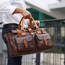 โหลดรูปภาพลงในเครื่องมือใช้ดูของ Gallery กระเป๋าเดินทางหนังแท้