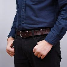 โหลดรูปภาพลงในเครื่องมือใช้ดูของ Gallery เข็มขัดหนังแท้