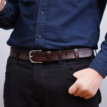 โหลดรูปภาพลงในเครื่องมือใช้ดูของ Gallery เข็มขัดหนังแท้