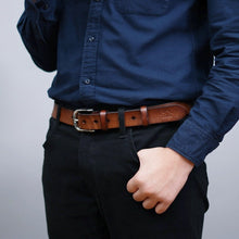 โหลดรูปภาพลงในเครื่องมือใช้ดูของ Gallery เข็มขัดหนังแท้