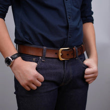 โหลดรูปภาพลงในเครื่องมือใช้ดูของ Gallery เข็มขัดหนังแท้