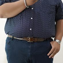 โหลดรูปภาพลงในเครื่องมือใช้ดูของ Gallery เข็มขัดหนังแท้ สำหรับผู้ชายตัวใหญ่ รุ่น BE-LBR-706L