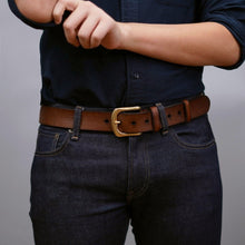 โหลดรูปภาพลงในเครื่องมือใช้ดูของ Gallery เข็มขัดหนังแท้