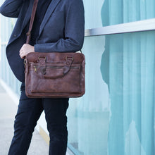 โหลดรูปภาพลงในเครื่องมือใช้ดูของ Gallery กระเป๋าโน๊ตบุ๊คหนัง/กระเป๋าเอกสารหนัง รุ่น Hamilton