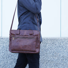 โหลดรูปภาพลงในเครื่องมือใช้ดูของ Gallery กระเป๋าโน๊ตบุ๊คหนัง/กระเป๋าเอกสารหนัง รุ่น Hamilton