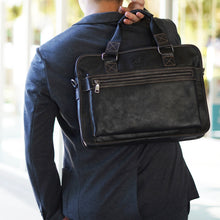 โหลดรูปภาพลงในเครื่องมือใช้ดูของ Gallery กระเป๋าโน๊ตบุ๊คหนัง/กระเป๋าเอกสารหนัง รุ่น Hamilton สินค้าขายดี