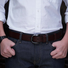 โหลดรูปภาพลงในเครื่องมือใช้ดูของ Gallery เข็มขัดหนังแท้