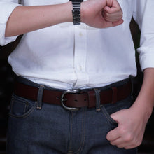 โหลดรูปภาพลงในเครื่องมือใช้ดูของ Gallery เข็มขัดหนังแท้