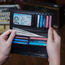 โหลดรูปภาพลงในเครื่องมือใช้ดูของ Gallery กระเป๋าสตางค์หนังแท้