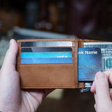 โหลดรูปภาพลงในเครื่องมือใช้ดูของ Gallery กระเป๋าสตางค์หนังแท้