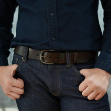 โหลดรูปภาพลงในเครื่องมือใช้ดูของ Gallery เข็มขัดหนังแท้