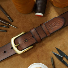 โหลดรูปภาพลงในเครื่องมือใช้ดูของ Gallery เข็มขัดหนังแท้