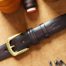 โหลดรูปภาพลงในเครื่องมือใช้ดูของ Gallery เข็มขัดหนังแท้