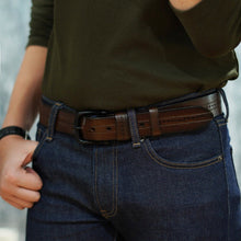 โหลดรูปภาพลงในเครื่องมือใช้ดูของ Gallery เข็มขัดหนังแท้