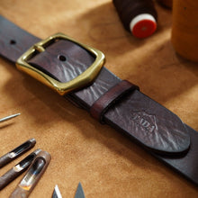 โหลดรูปภาพลงในเครื่องมือใช้ดูของ Gallery เข็มขัดหนังแท้