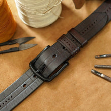 โหลดรูปภาพลงในเครื่องมือใช้ดูของ Gallery เข็มขัดหนังแท้