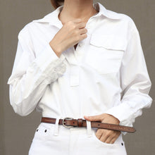 โหลดรูปภาพลงในเครื่องมือใช้ดูของ Gallery เข็มขัดหนังแท้ผู้หญิง รุ่นBE-ACL-2