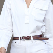 โหลดรูปภาพลงในเครื่องมือใช้ดูของ Gallery เข็มขัดหนังแท้ผู้หญิง รุ่นBE-ACL-2