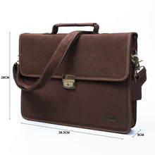 โหลดรูปภาพลงในเครื่องมือใช้ดูของ Gallery กระเป๋าหนังสะพายข้างผู้ชาย