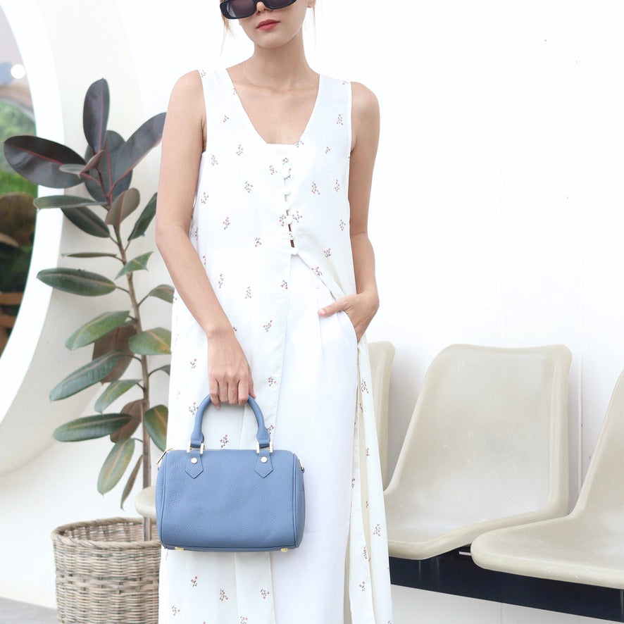 กระเป๋าหนังผู้หญิง /กระเป๋าหนังสะพายข้างผู้หญิง B-GRA-8182 (Juno)