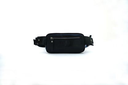 กระเป๋าหนังผู้ชาย/กระเป๋าหนังคาดอกผู้ชาย สีดำ รุ่น B-BK-8318