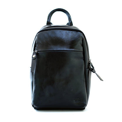 กระเป๋าหนังผู้ชาย /กระเป๋าหนังคาดอกผู้ชาย สีดำ รุ่น B-BK-2249